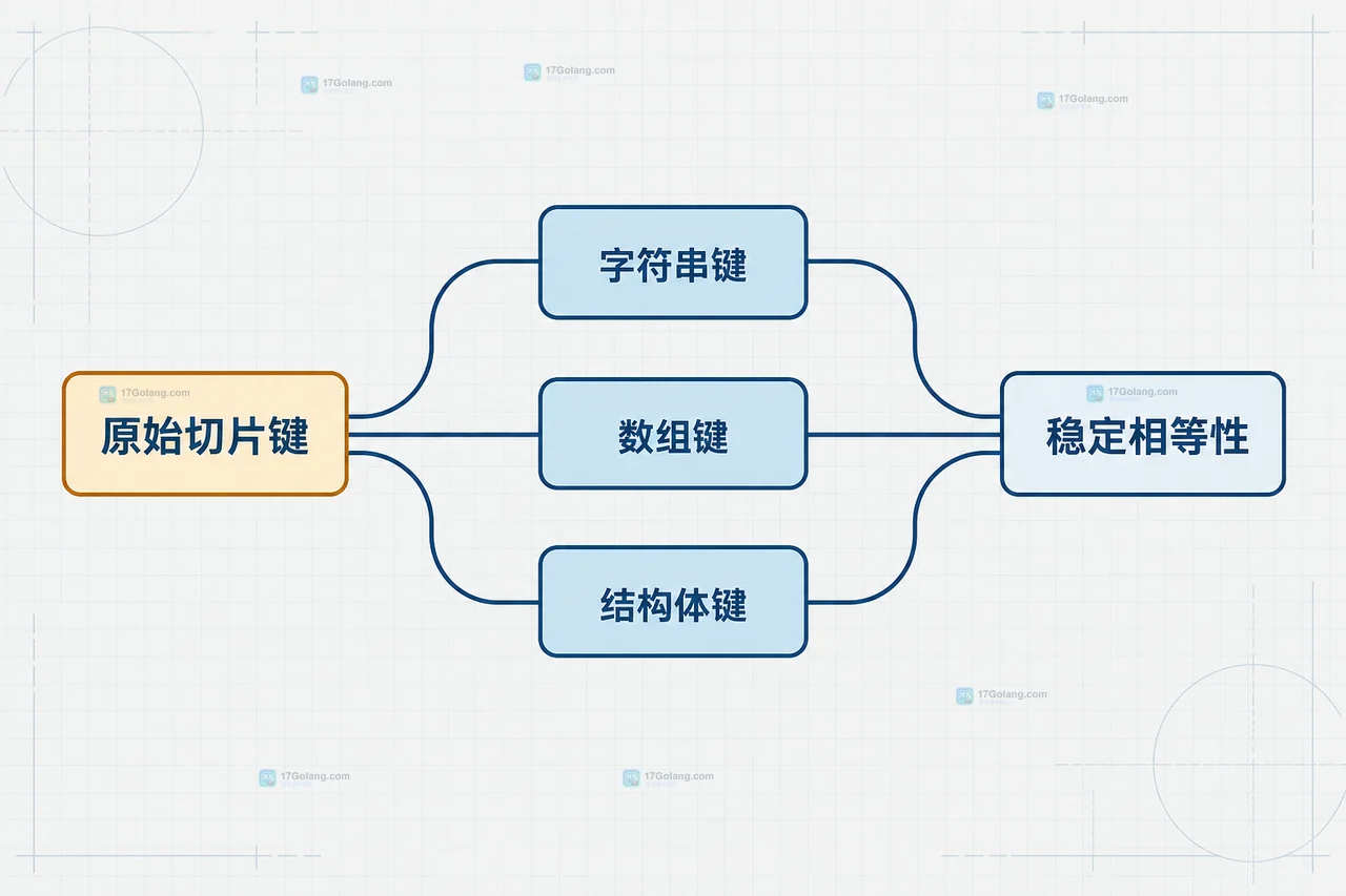 Go map 的 key 为什么不能直接使用切片