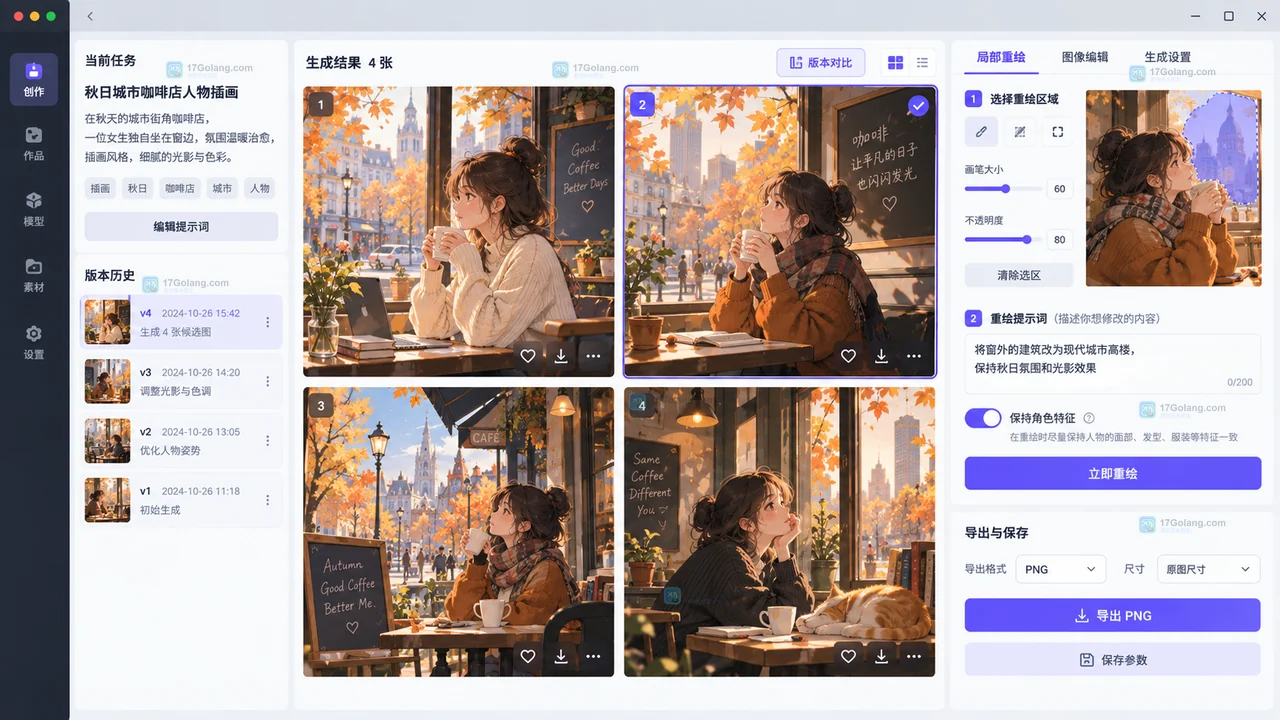 插画师怎么用LiblibAI？第一次完成真实任务的操作路线