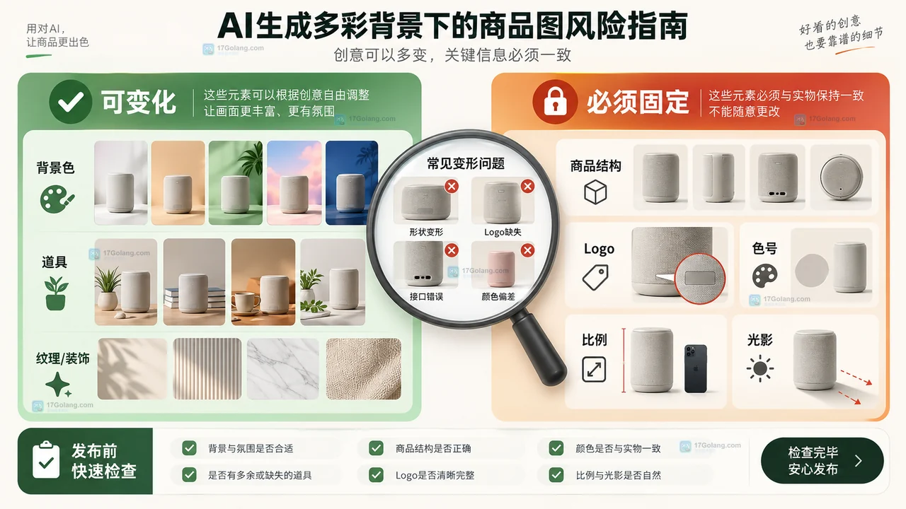 LiblibAI能帮电商美工批量做同款多色背景吗？适用场景与失真风险