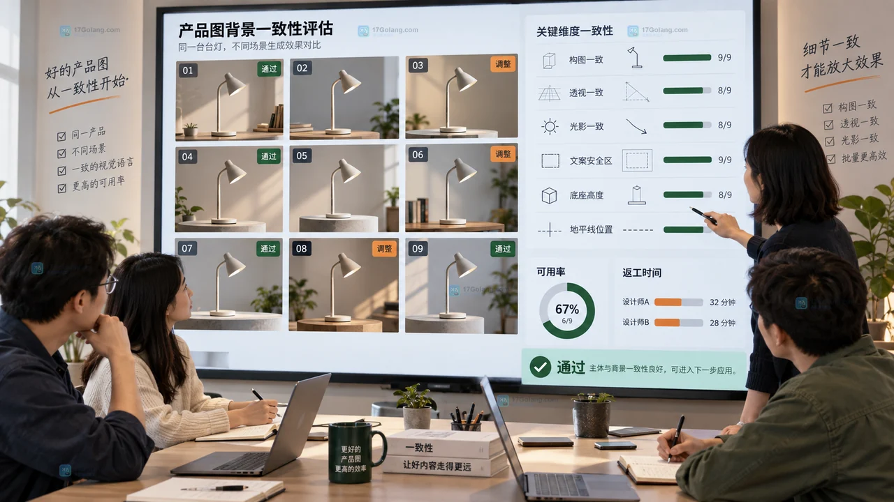电商美工选LiblibAI前怎么测试商品背景生成？看边缘、透视和批量一致性