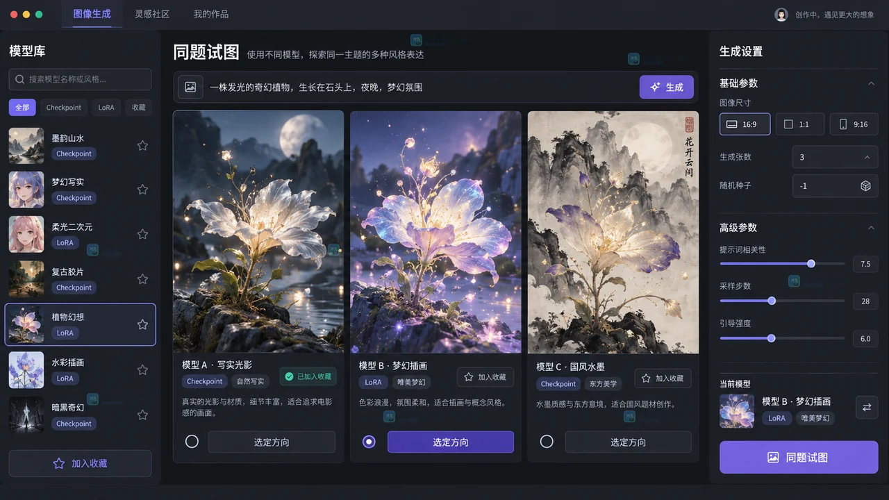 AI绘画爱好者用LiblibAI入门合适吗？从选模型、试参数到沉淀个人风格