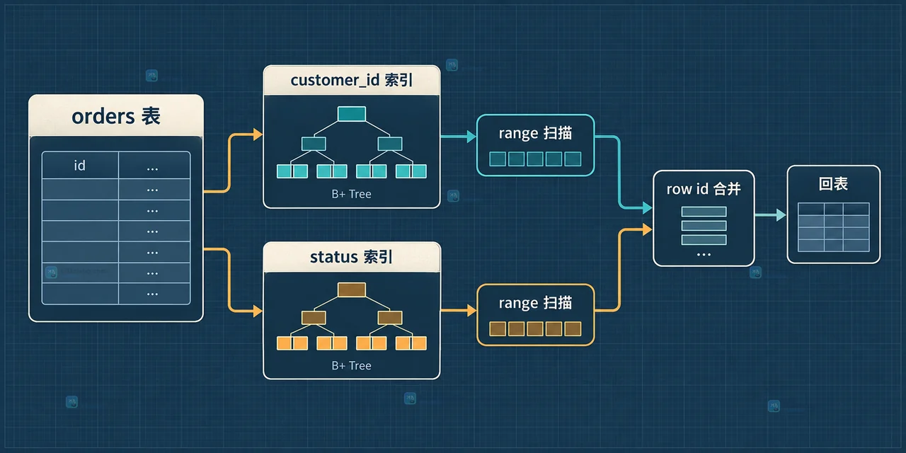 MySQL OR 条件什么时候会选择 Index Merge