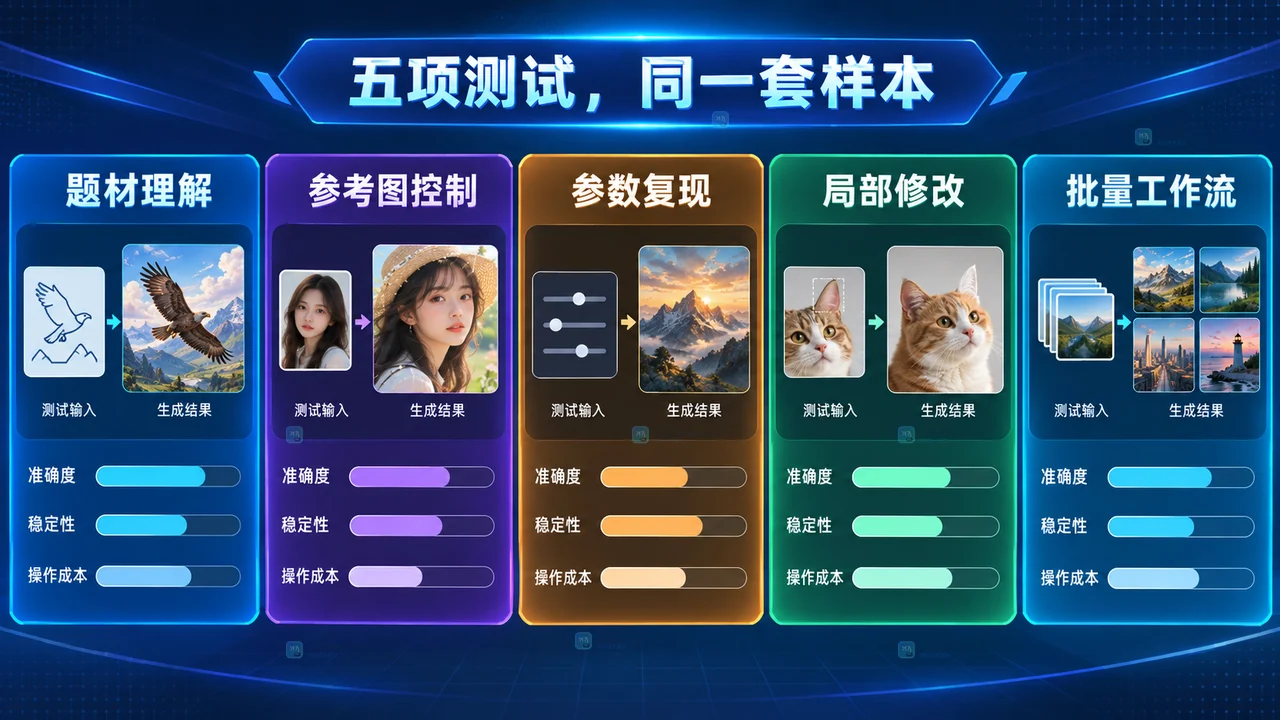 AI绘画工具怎么选？用LiblibAI验证模型、参考图和工作流的五项测试