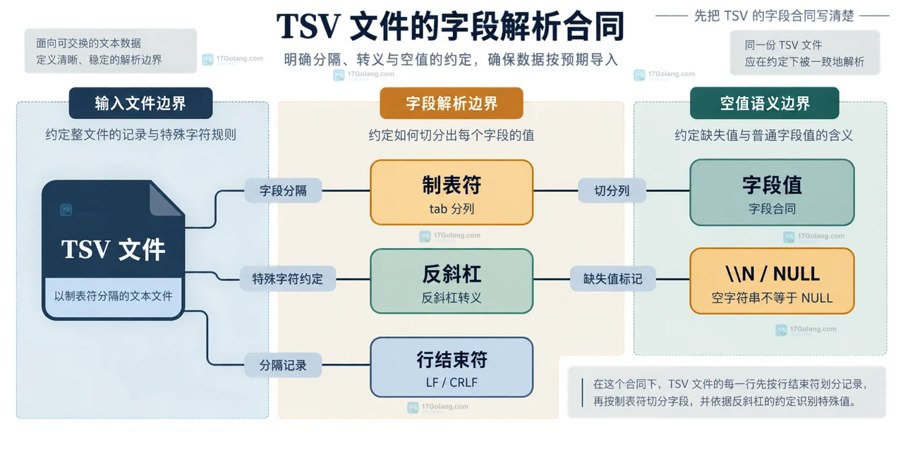 MySQL LOAD DATA 导入制表符文件时字段转义怎么设置