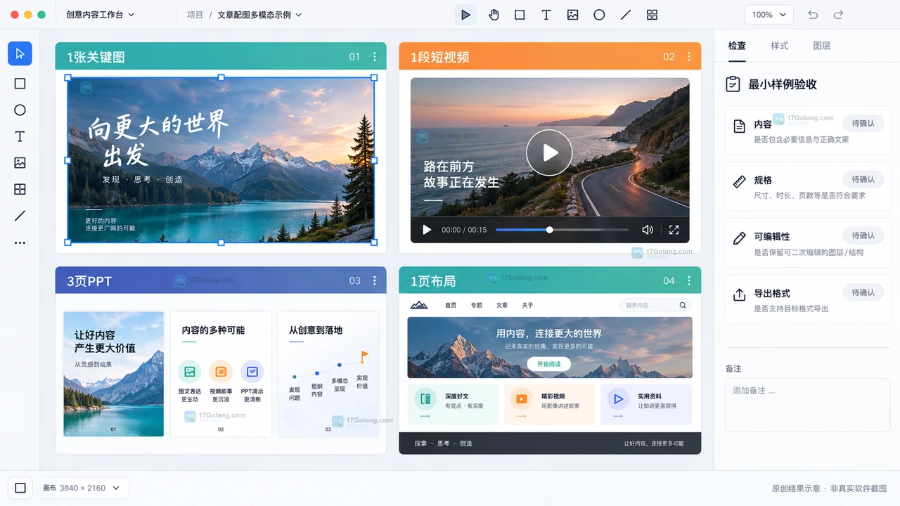 Lovart多模态设计输出该怎么选？图片、视频、PPT与网页任务对照