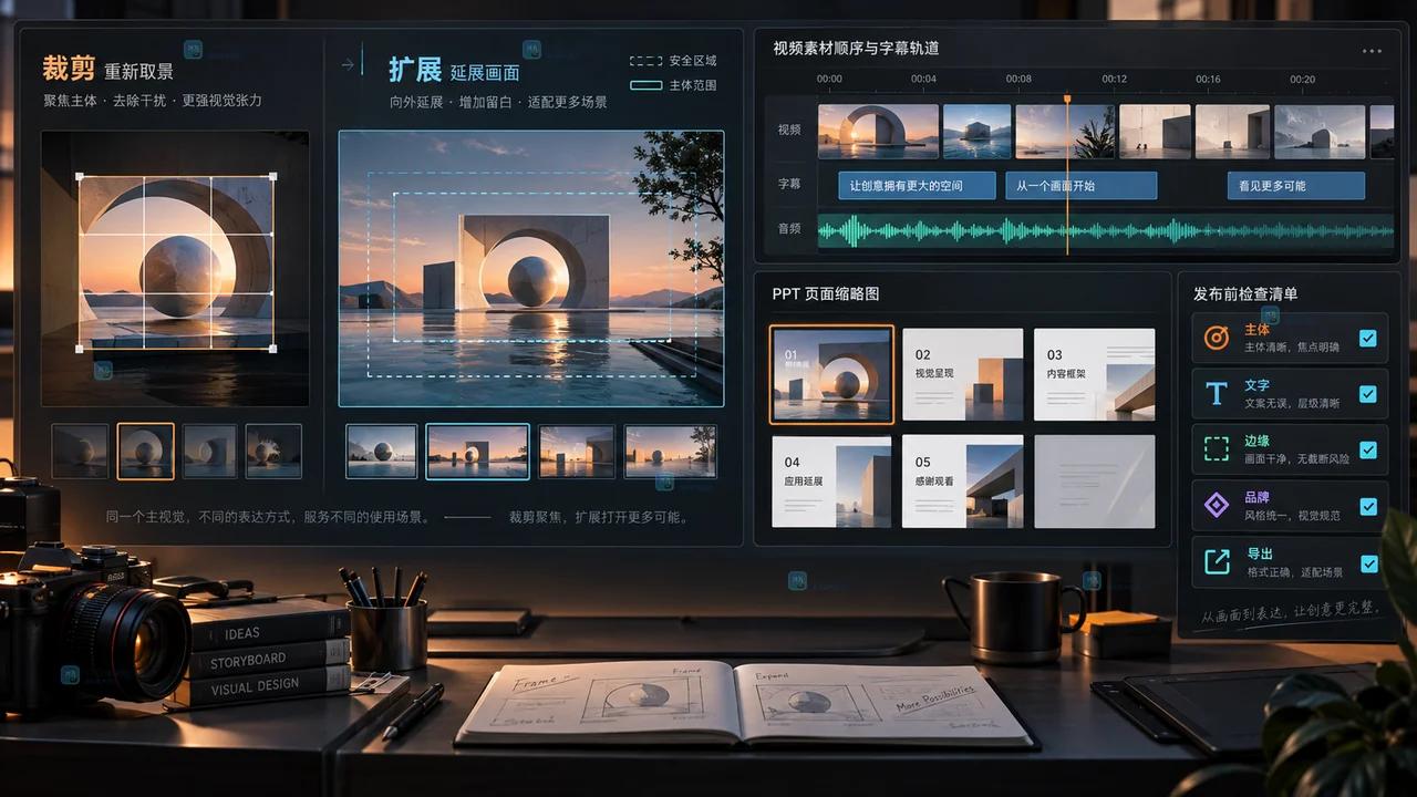 Lovart一套素材怎么快速改成多种尺寸？图片、视频与PPT批次复用流程
