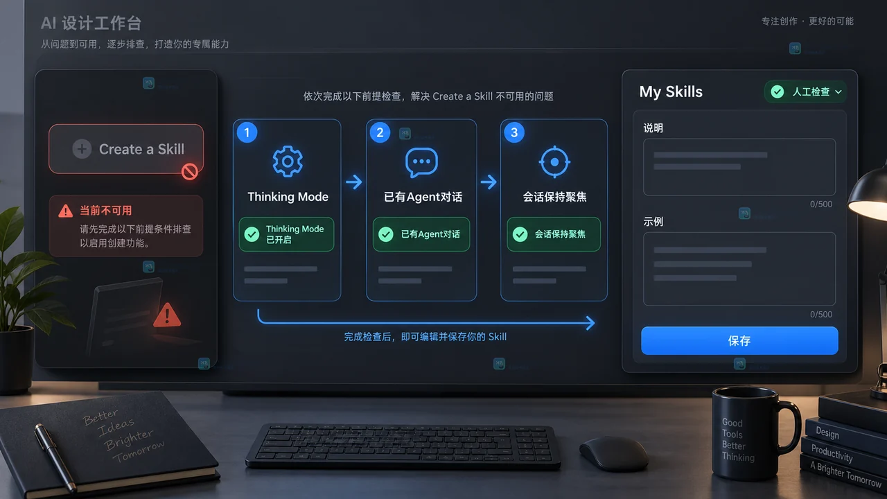 Lovart灵感与技能管理不生效怎么办？常见原因和排查方法