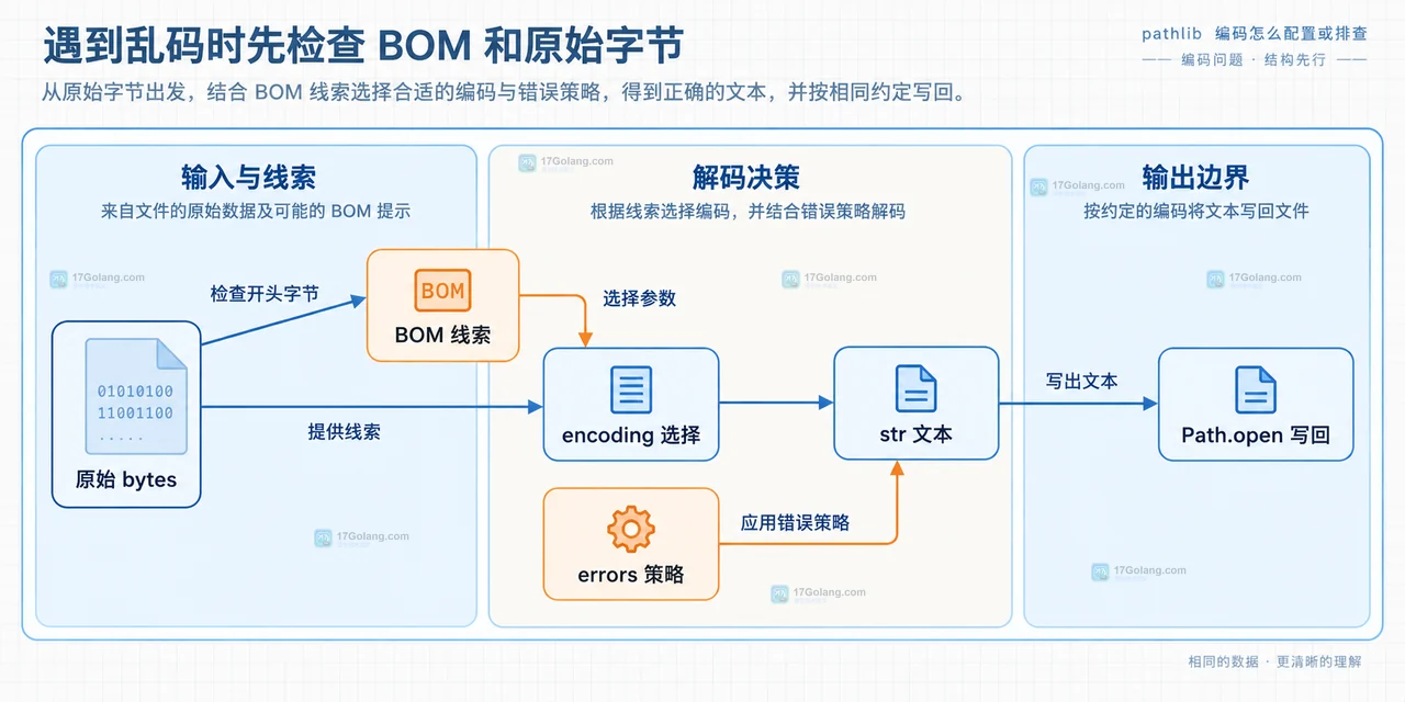 pathlib 编码怎么配置或排查
