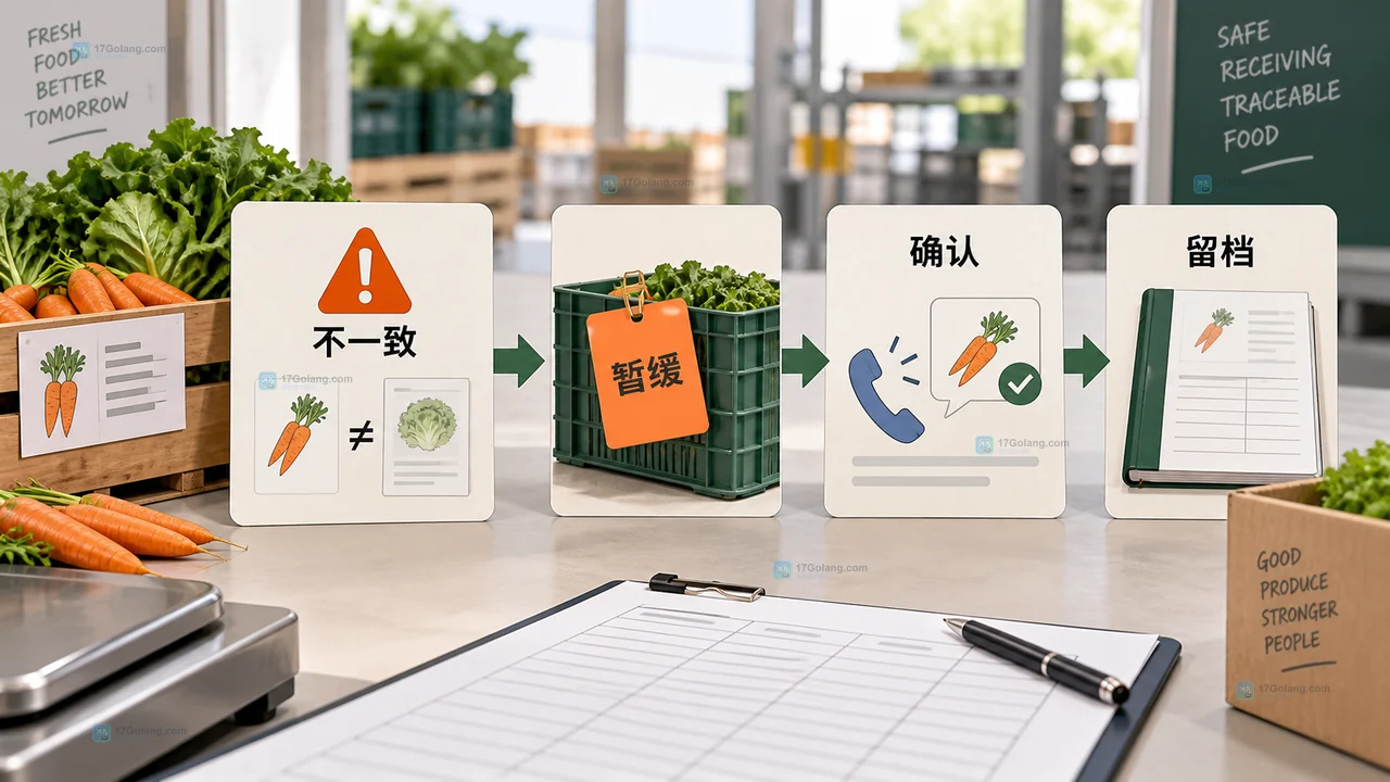 农产品批发采购如何核对检测报告和批次信息