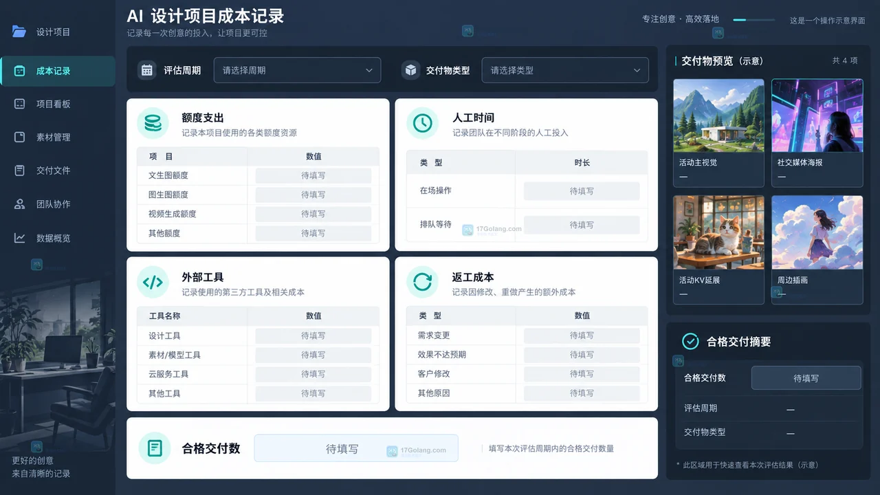 LovartAI设计平台使用成本怎么算？额度、时间与交付评估