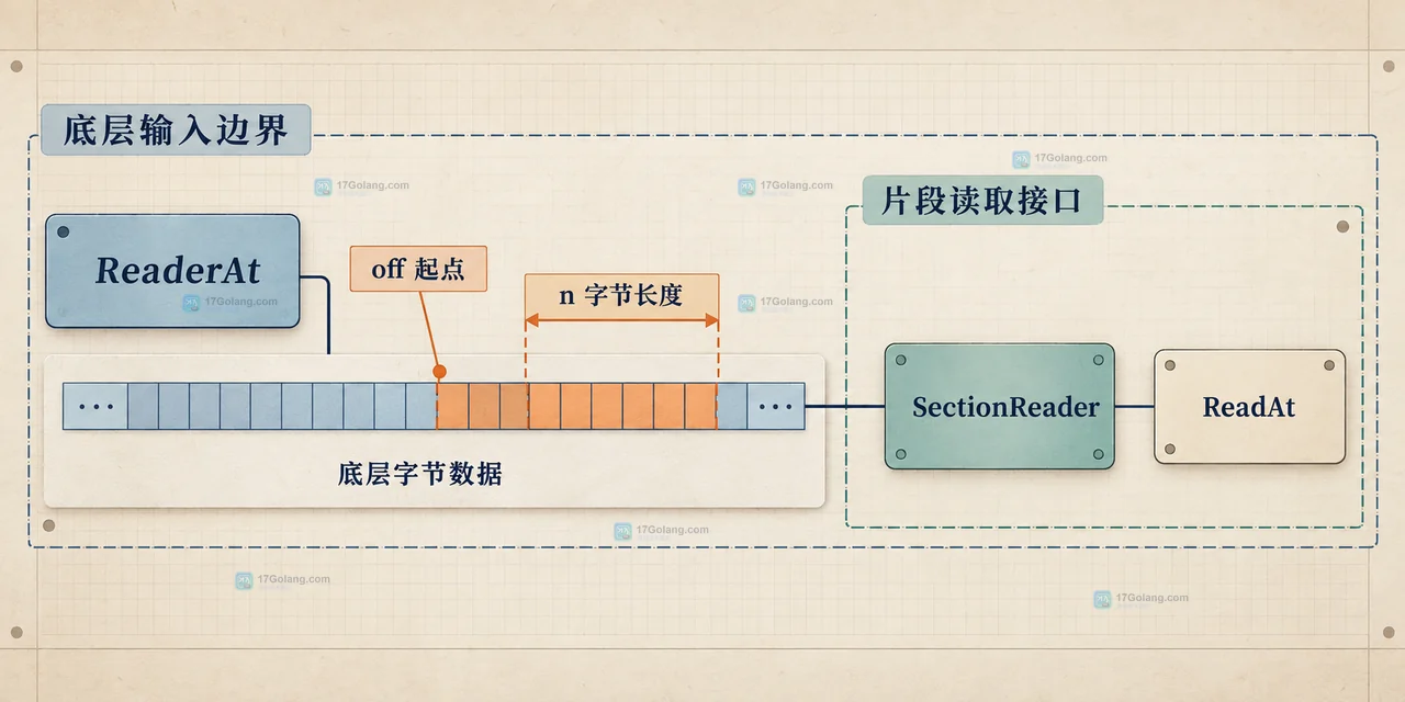 Go io.SectionReader 如何限制读取片段起止偏移
