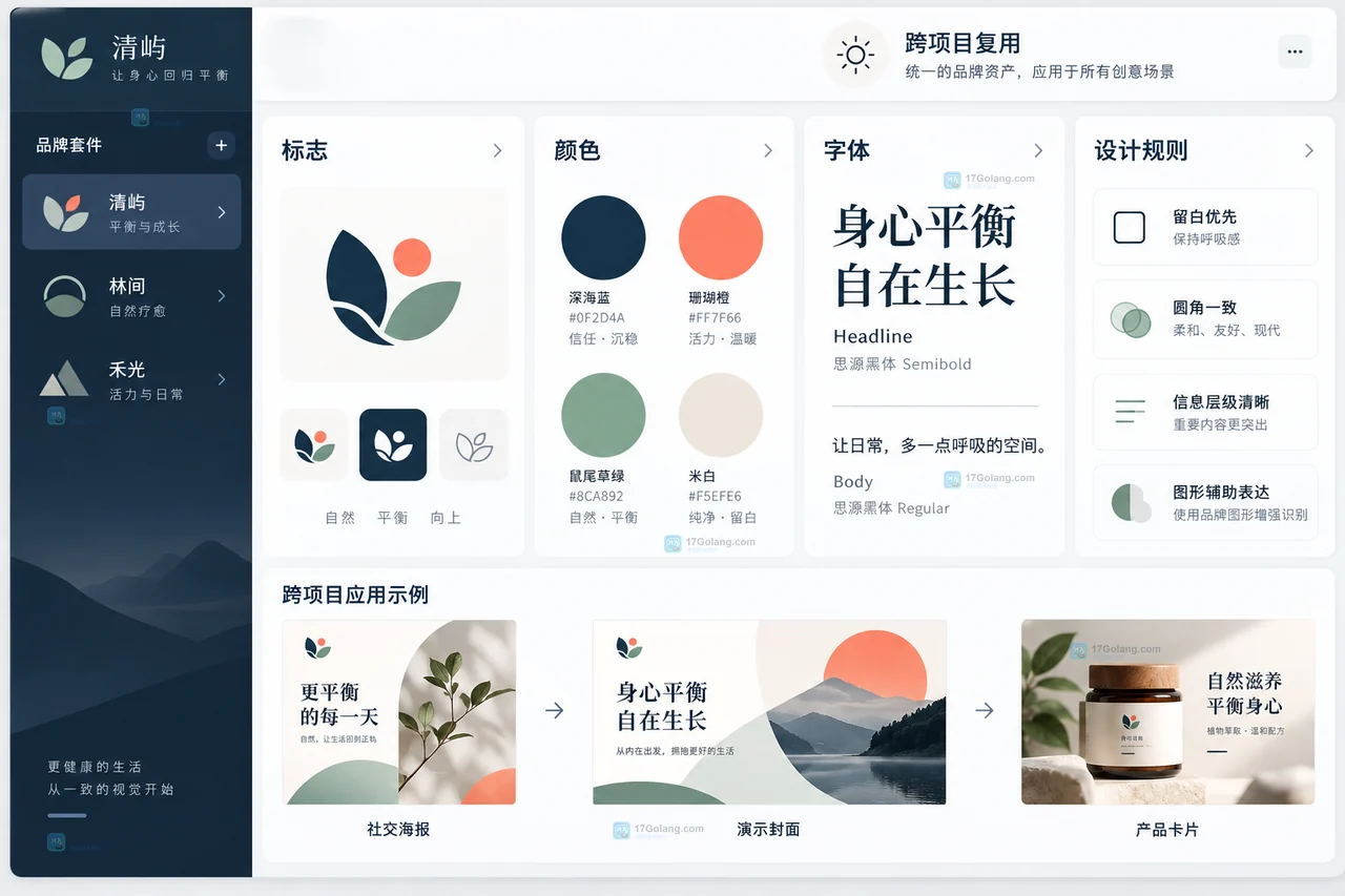 Lovart做品牌视觉时，Brand Kit和参考图分别解决什么问题？