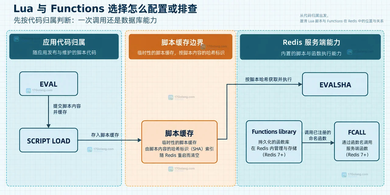 Lua 与 Functions 选择怎么配置或排查