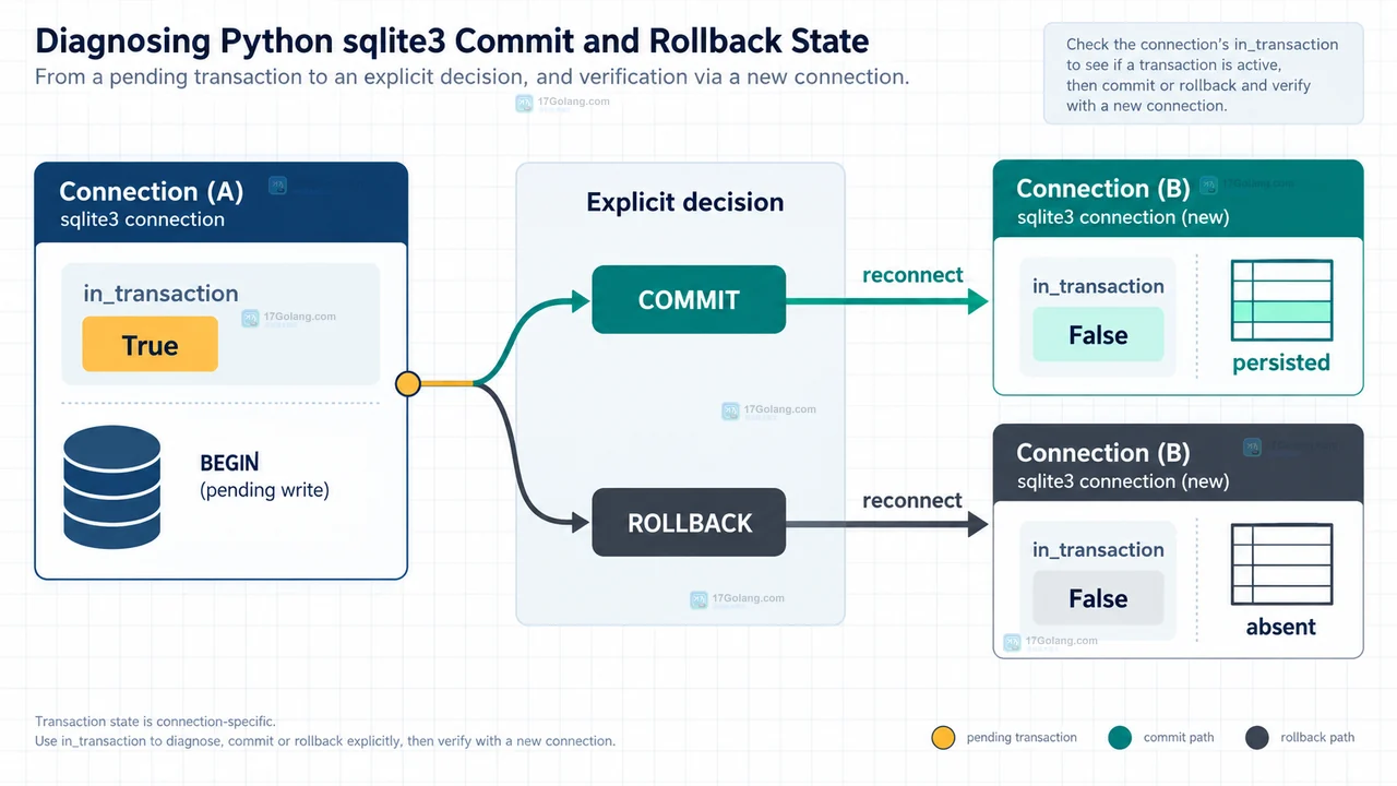 sqlite3 autocommit怎么配置或排查