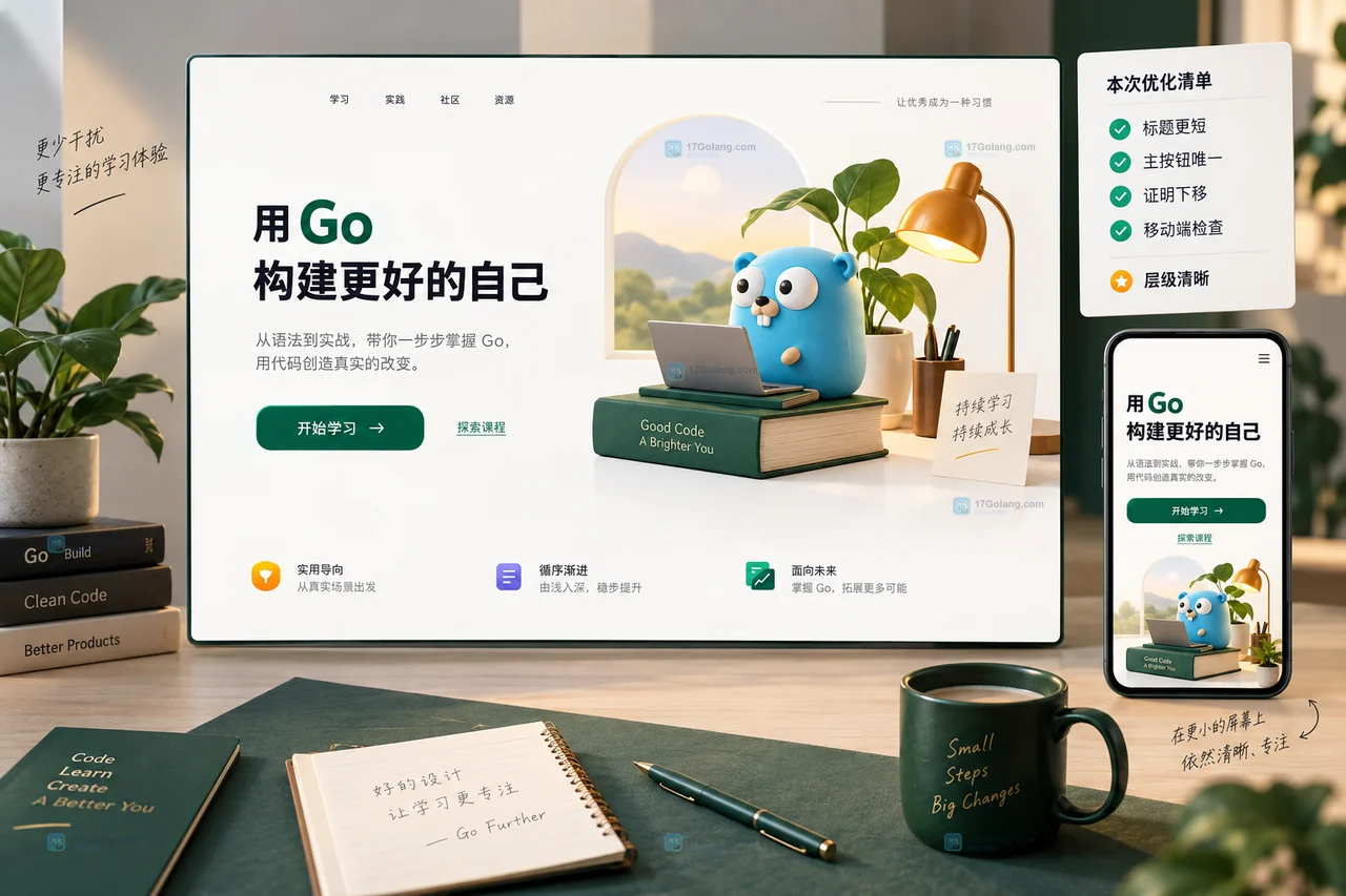 Lovart网页首屏信息太乱怎么办？模块优先级与文案长度排查
