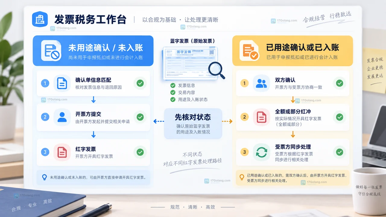 小微企业开具红字发票前如何核对原蓝字发票