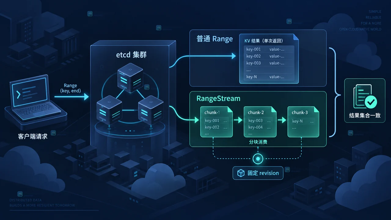 etcd v3.7 RangeStream 发布后 List 请求如何评估