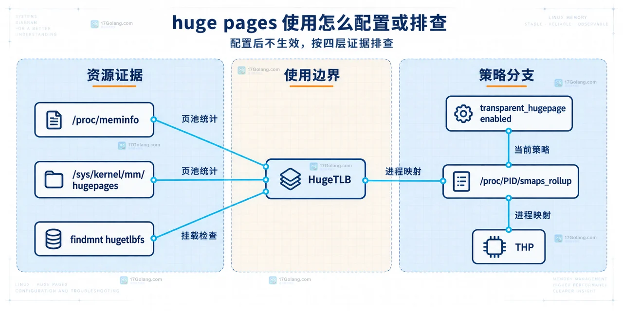huge pages 使用怎么配置或排查