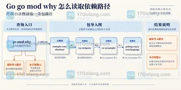 Go go mod why 怎么读取依赖路径