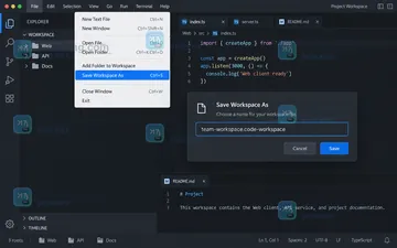 VS Code 多根工作区如何让不同项目使用各自设置