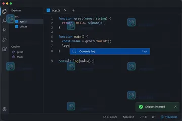 VS Code 用户代码片段怎样只在指定语言中展开