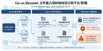 Go os.Rename 文件被占用时如何设计跨平台替换