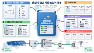 光伏项目并网验收前如何核对设备和保护定值资料