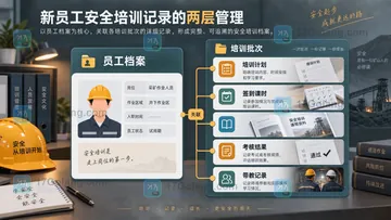 矿山企业新员工上岗前如何留存安全培训记录