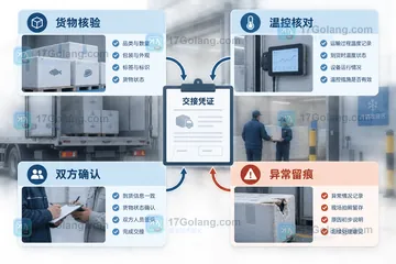 冷链物流交付时如何核对运输温度和交接记录