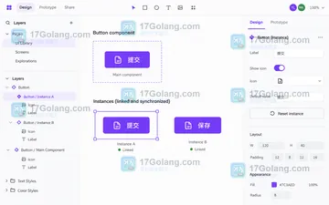 Figma 组件属性怎样避免实例覆盖后难以同步