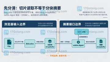 Web Crypto subtle.digest 处理大文件时如何分块计算