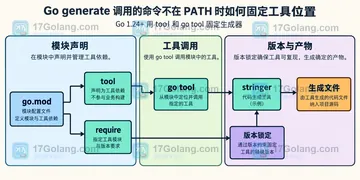 Go generate 调用的命令不在 PATH 时如何固定工具位置