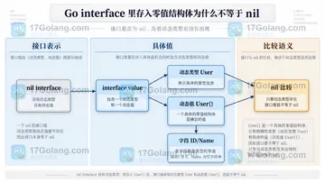 Go interface 里存入零值结构体为什么不等于 nil