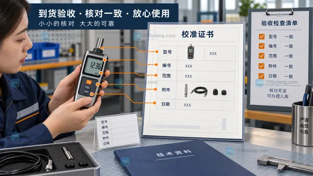 制造业校准结果与工序允差对照后形成接受补资料退回和台账归档结论的示意图