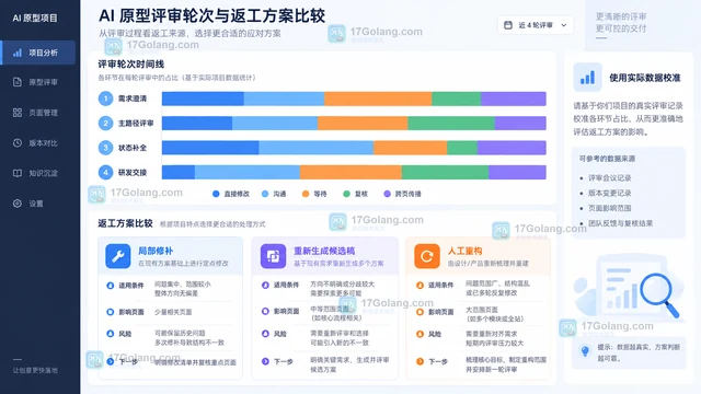 墨刀AI做AI原型图怎么估算返工成本？按页面状态和评审轮次拆账