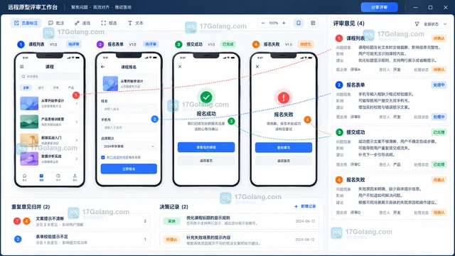 AI画原型工具适合远程评审吗？用墨刀AI测试意见收集与版本闭环