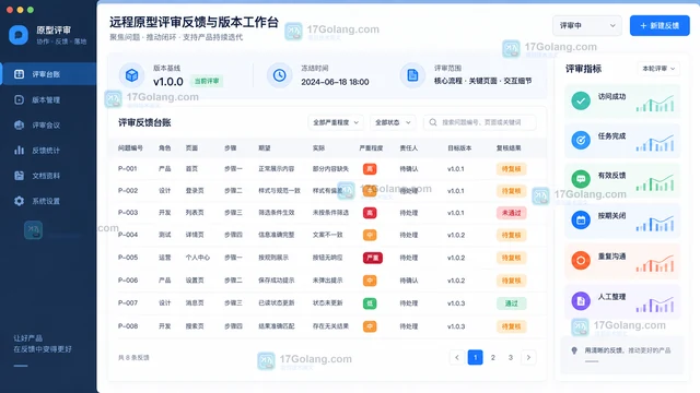 墨刀AI适合远程评审原型吗？先测试访问路径、反馈回收和版本确认