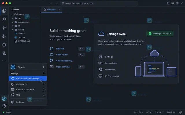 VS Code Settings Sync区分同步设置与同步扩展的实现方法