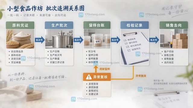 食品小作坊留样记录如何按批次、时间和责任人整理