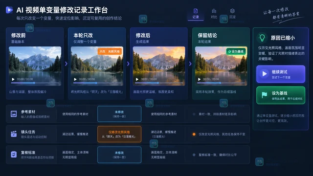 LibTV做AI视频效果不好怎么办？按输入、镜头和复核排查