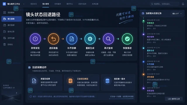 LibTV视频工作流越做越乱怎么办？先查编号、依赖和状态回退