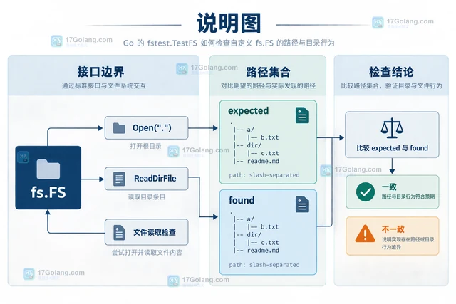 Go testing/fstest发现 FS 实现的路径错误的检查方法