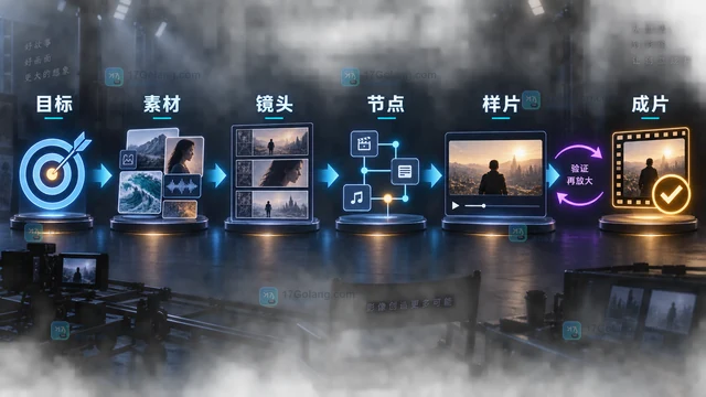 LibTV AI成片工作流怎么搭？从素材准备到可控输出