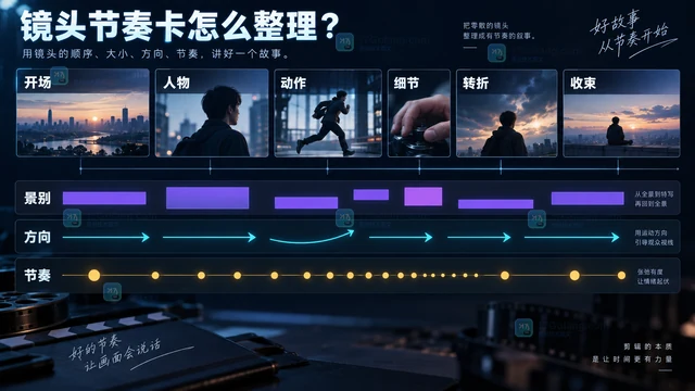 LibTV AI成片镜头衔接突兀怎么办？从节奏卡到转场重组