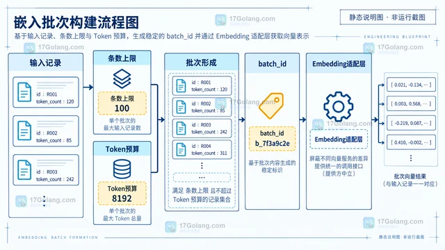 Embedding批量生成时控制吞吐与失败重试的工程方法