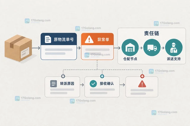 物流异常件转派时如何保留原单号与处理时限