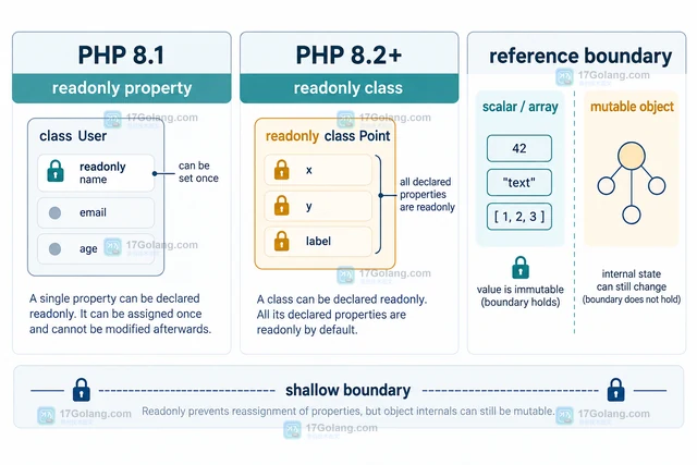 PHP readonly对象承载不可变配置的设计要点