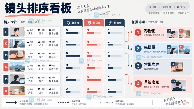商汤Seko批量产出怎么安排先后顺序？先做高复用镜头再处理特殊镜头