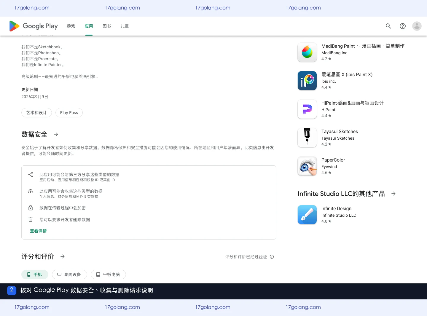 painter绘画助手数据安全吗？Google Play 收集、加密与删除请求说明
