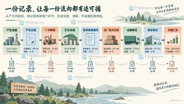 一般工业固废转移台账需要记录哪些环节